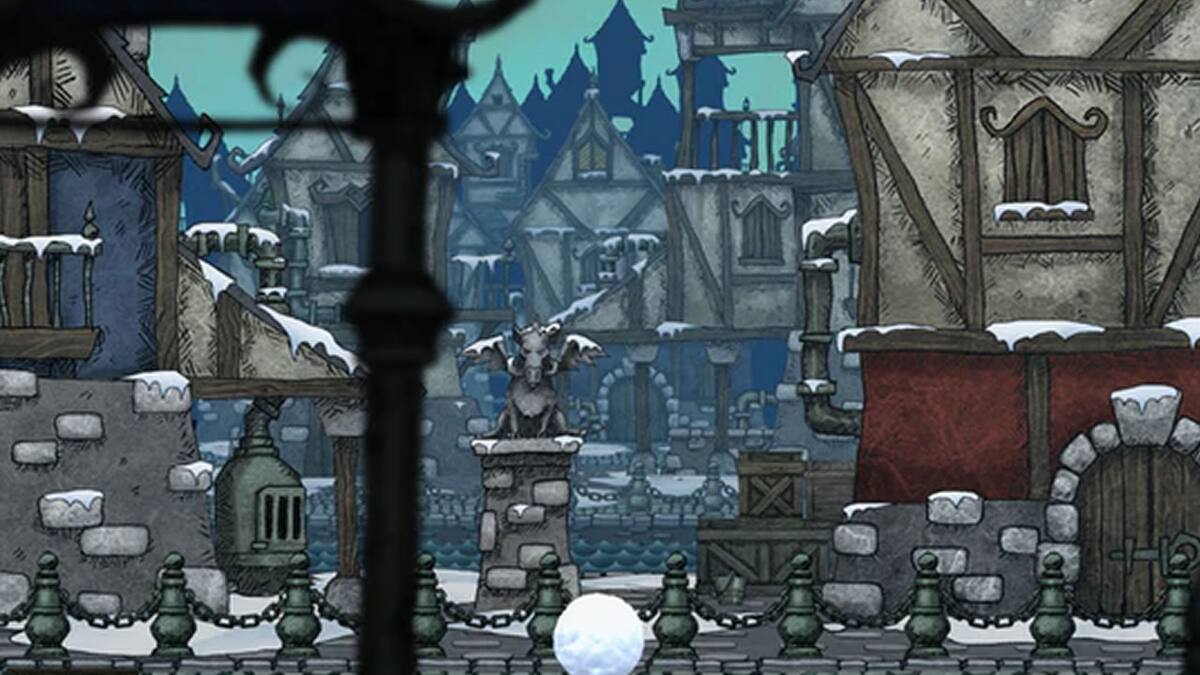 Concano Games, estudio español, presentó su curioso plataformero de temática invernal