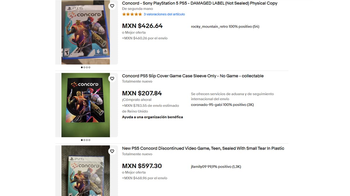 Concord tienda online