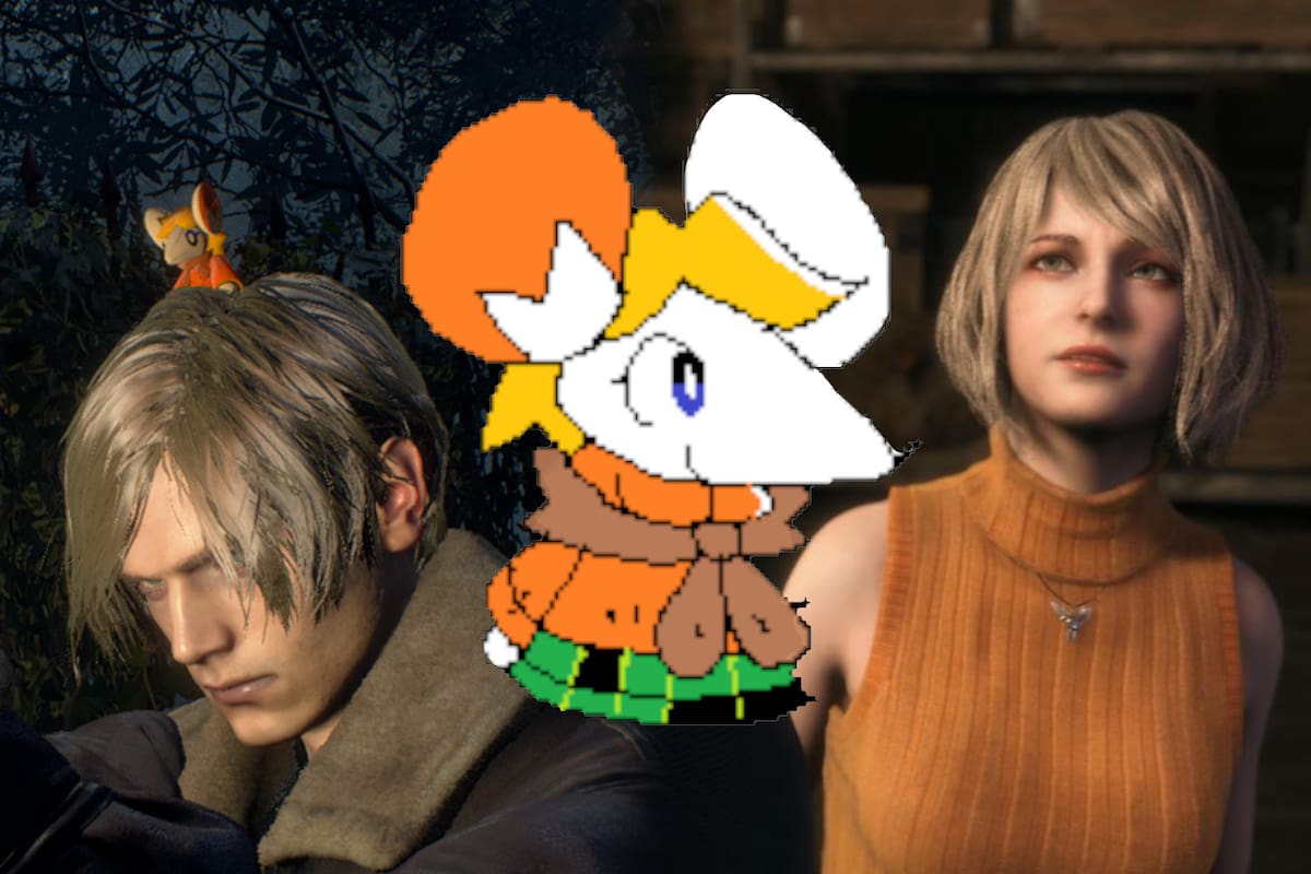 ¡À la Ratatouille! Mod de Resident Evil 4 convierte a Ashley en ratona y la pone en la cabeza de Leon