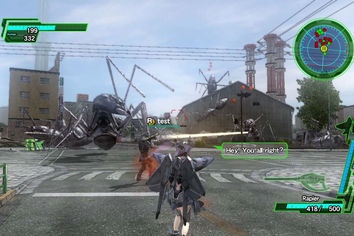 Earth Defense Force 2025: Aspectos técnicos