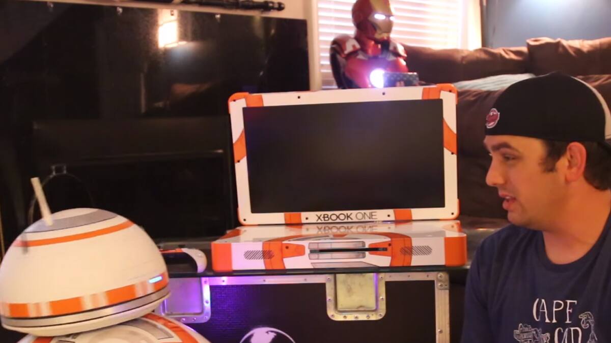 Conoce la impresionante consola personalizada