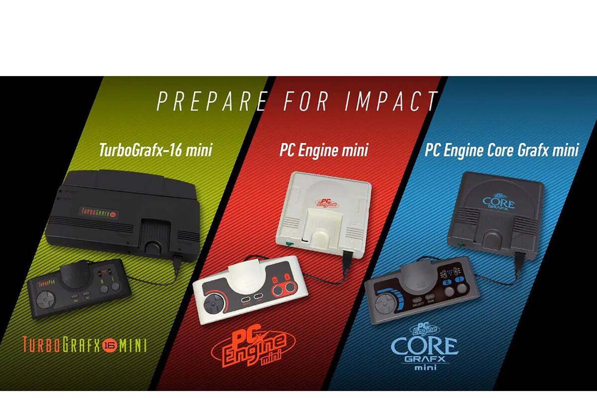 TurboGrafx-16 Mini ya tiene fecha debut y llegará con 50 juegos