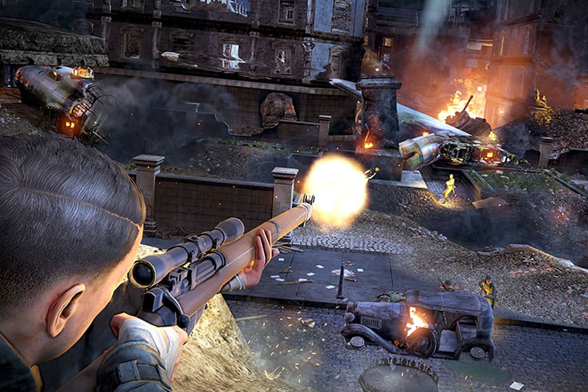 Rebellion presume las mejoras gráficas de Sniper Elite V2 Remastered