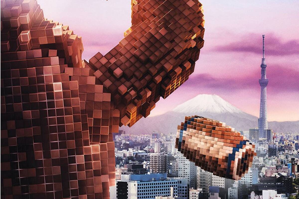 Revisa los nuevos pósters de la película PIXELS