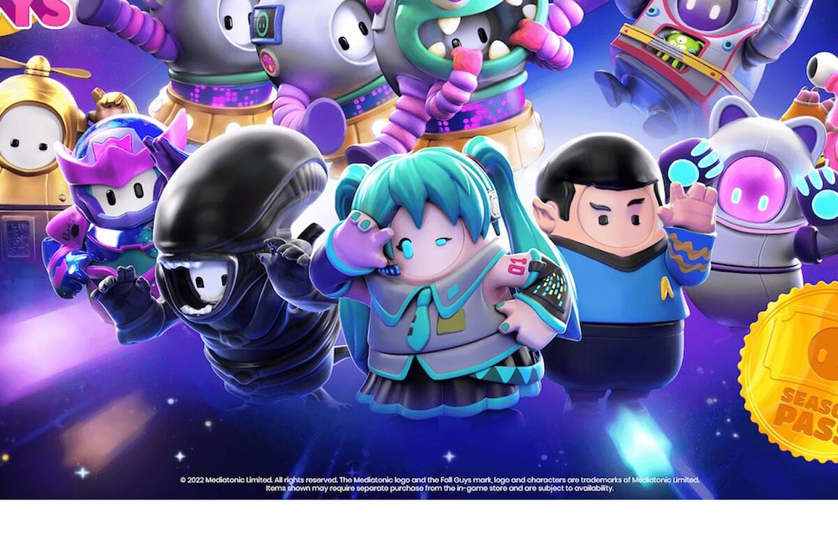 Fall Guys: Temporada 2 ya tiene fecha; habrá skins de Alien, Hatsune Miku y Star Trek