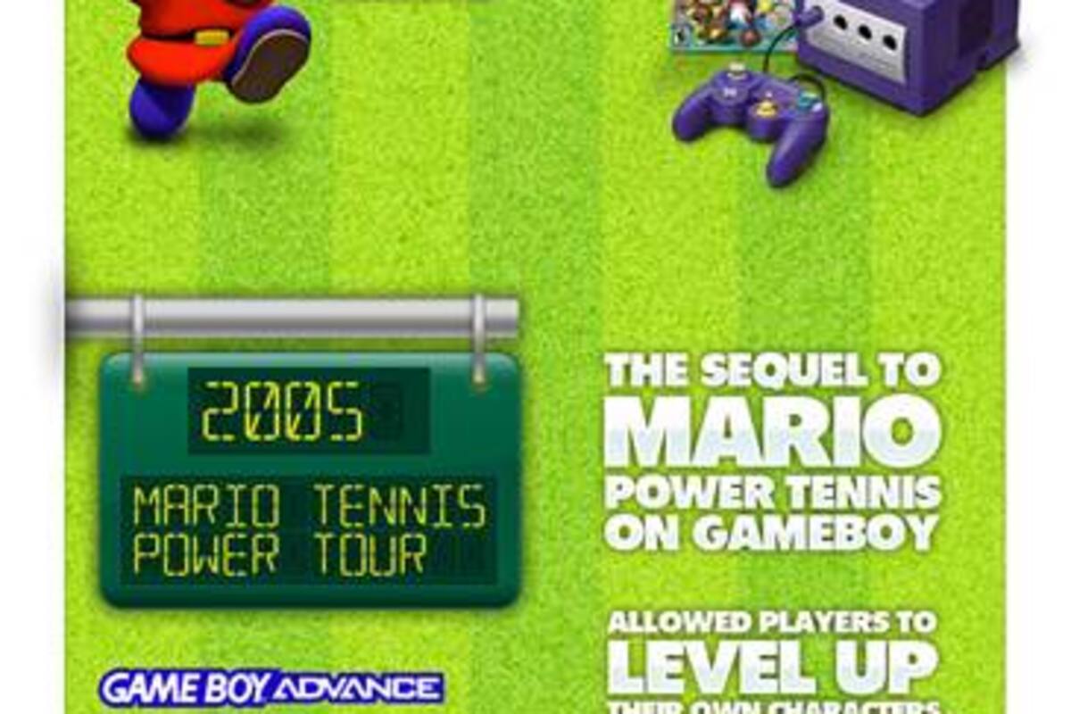 Mario Tennis Open: Infografía