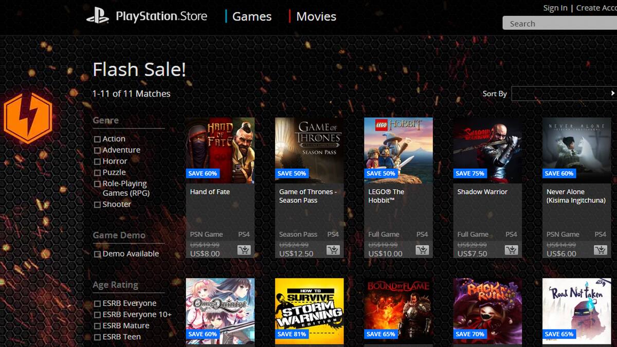 Consigue juegos de PS4, PS3 y PS Vita a precio reducido