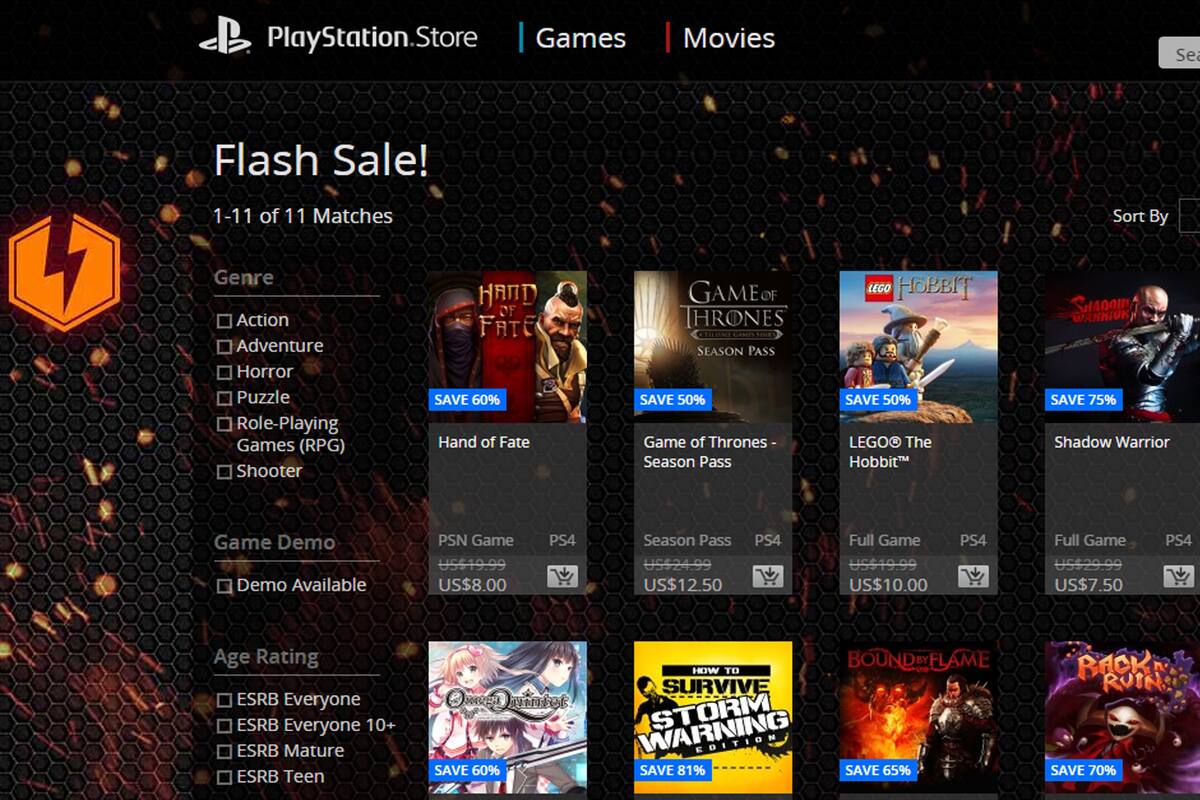 Aprovecha la nueva Flash Sale de la PlayStation Store