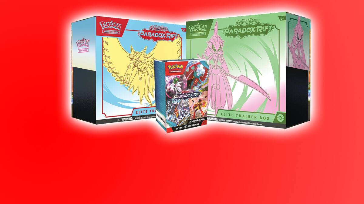 Consigue las nuevas cartas que incluyen Paradox Pokémon
