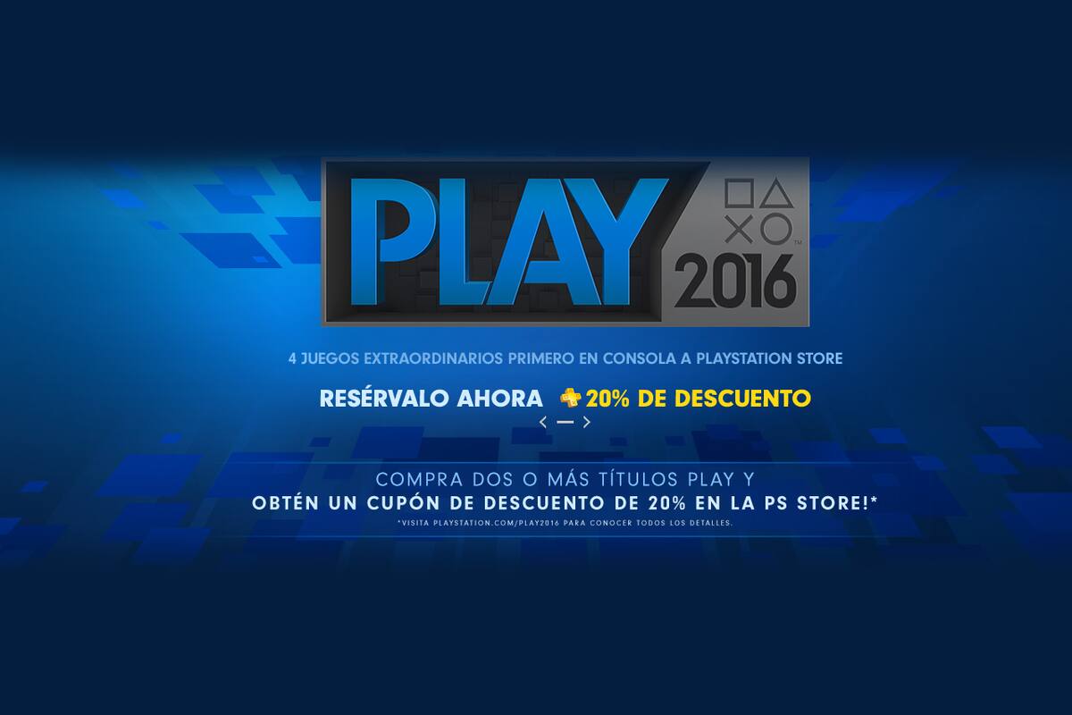 Conoce las ofertas de PS Store PLAY 2016