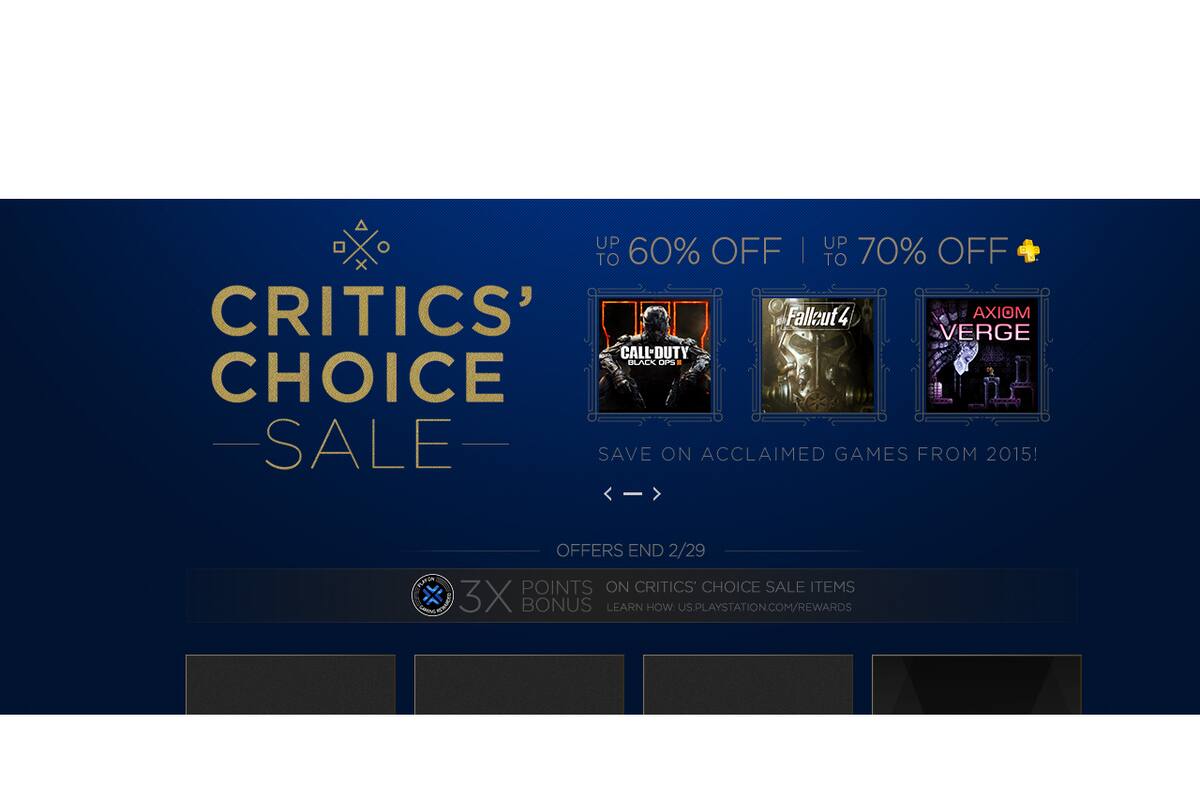 Sony ofrece descuentos en títulos aclamados por la crítica