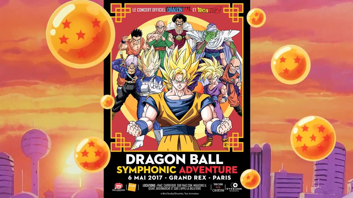 Contendrá piezas musicales de Dragon Ball y Dragon Ball Z