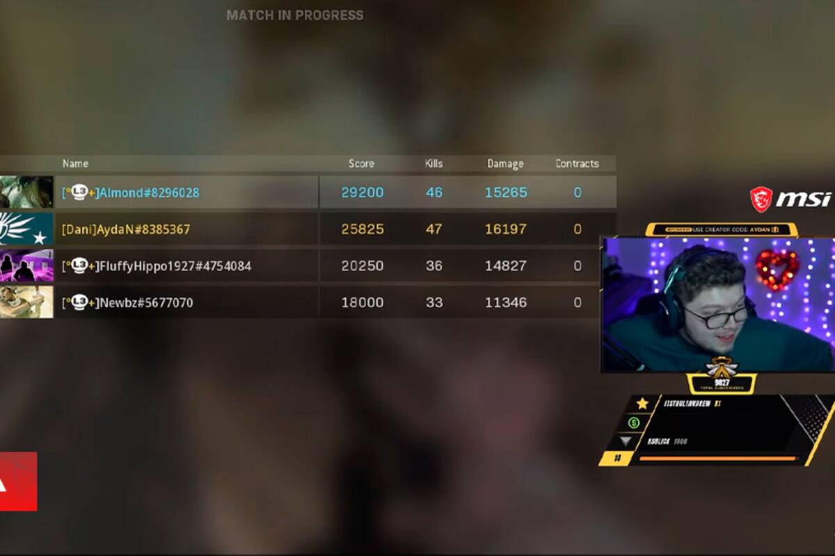 Squad de Warzone rompe el récord mundial con 162 kills en una sola partida