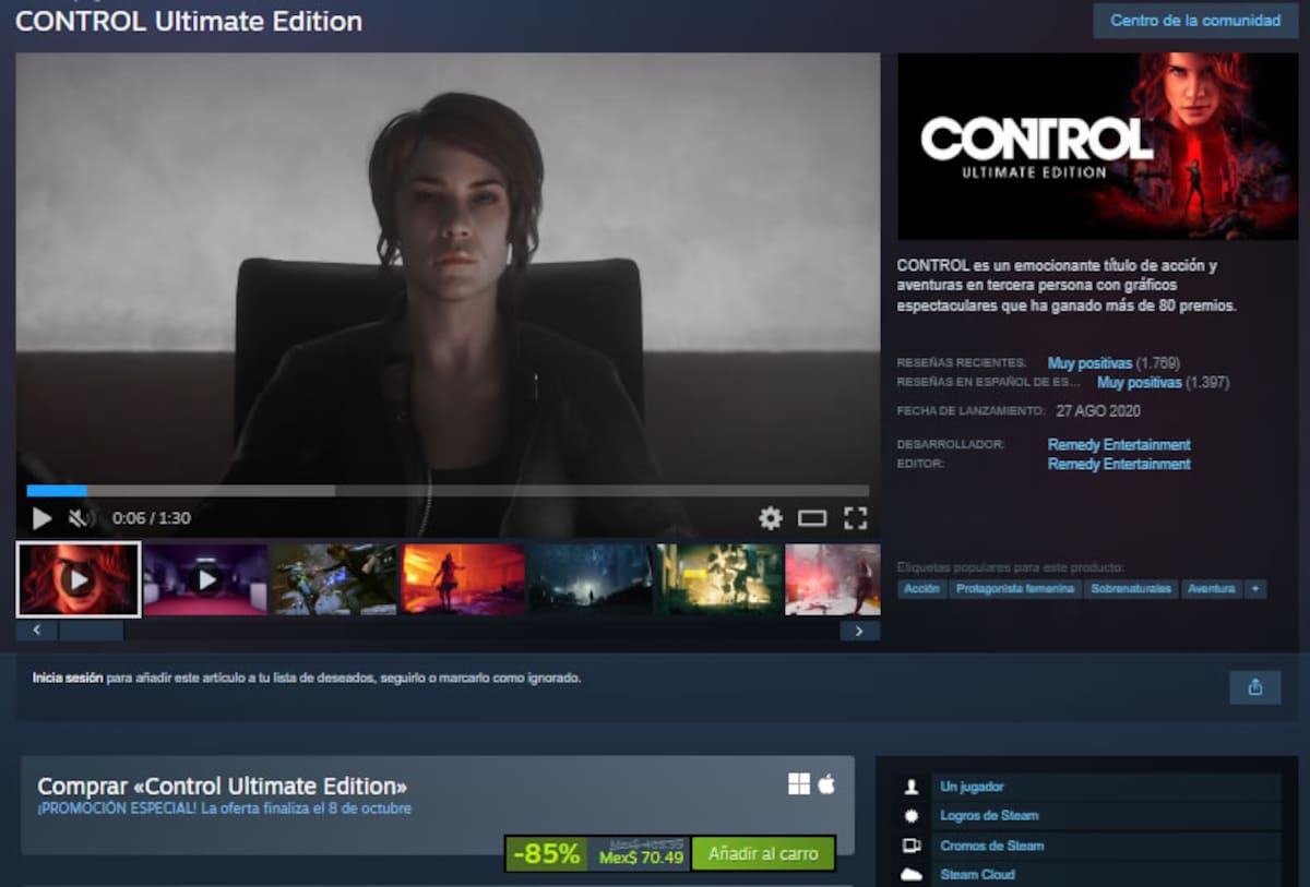 CONTROL Ultimate Edition