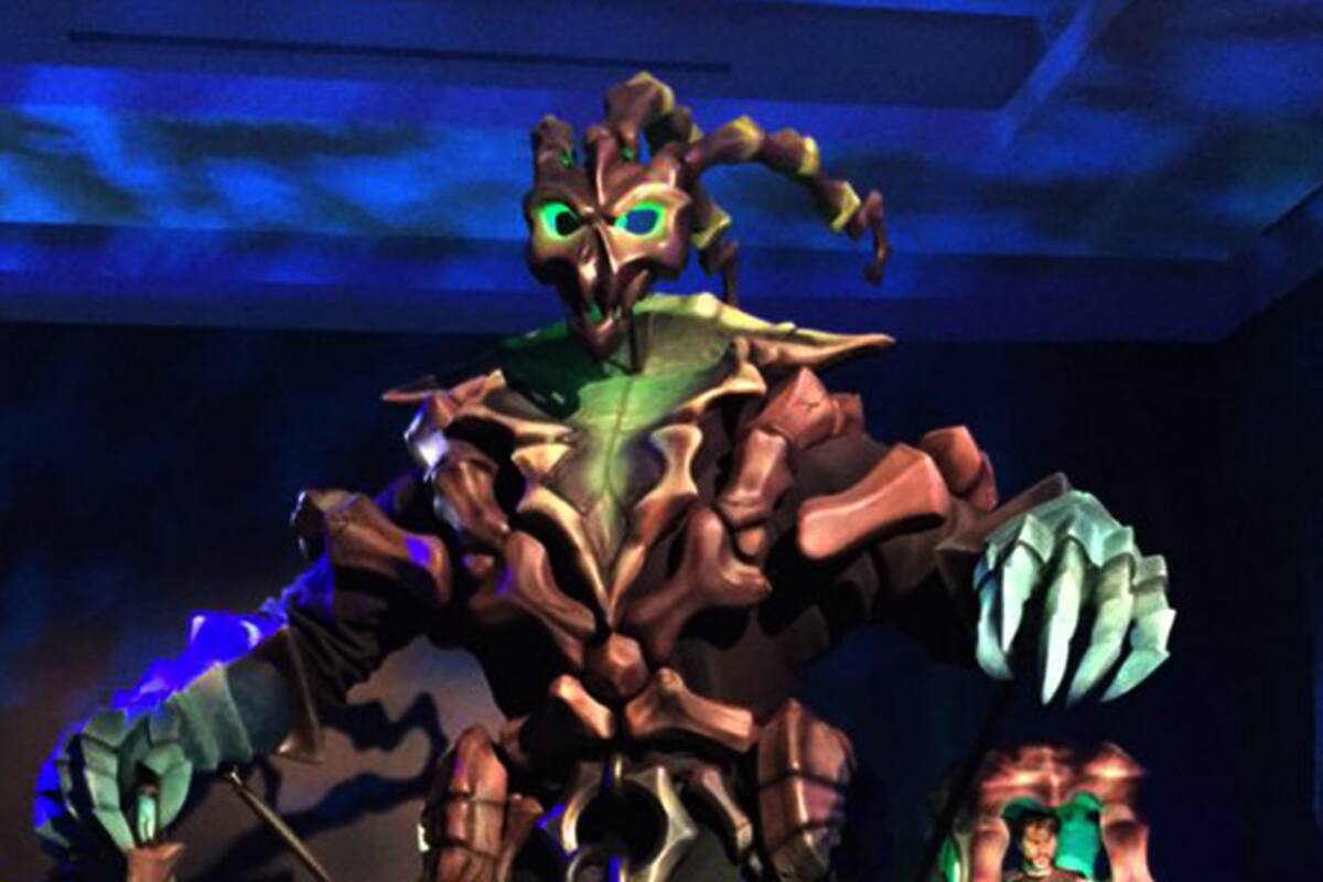 Mira esta increible marioneta de Thresh para el PAX East 2016