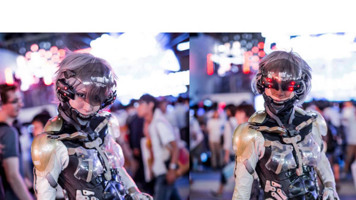 Cosplayer japonesa se disfrazó de Raiden en Tokyo Game Show