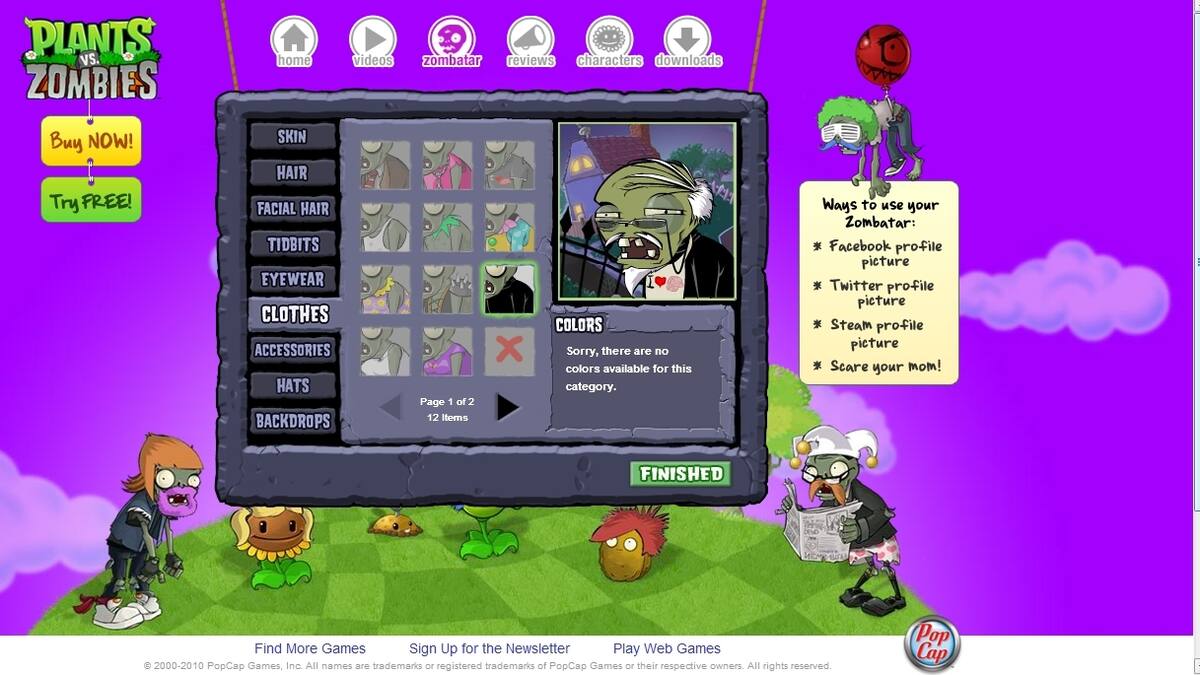 Crea tu propio Avatar zombi