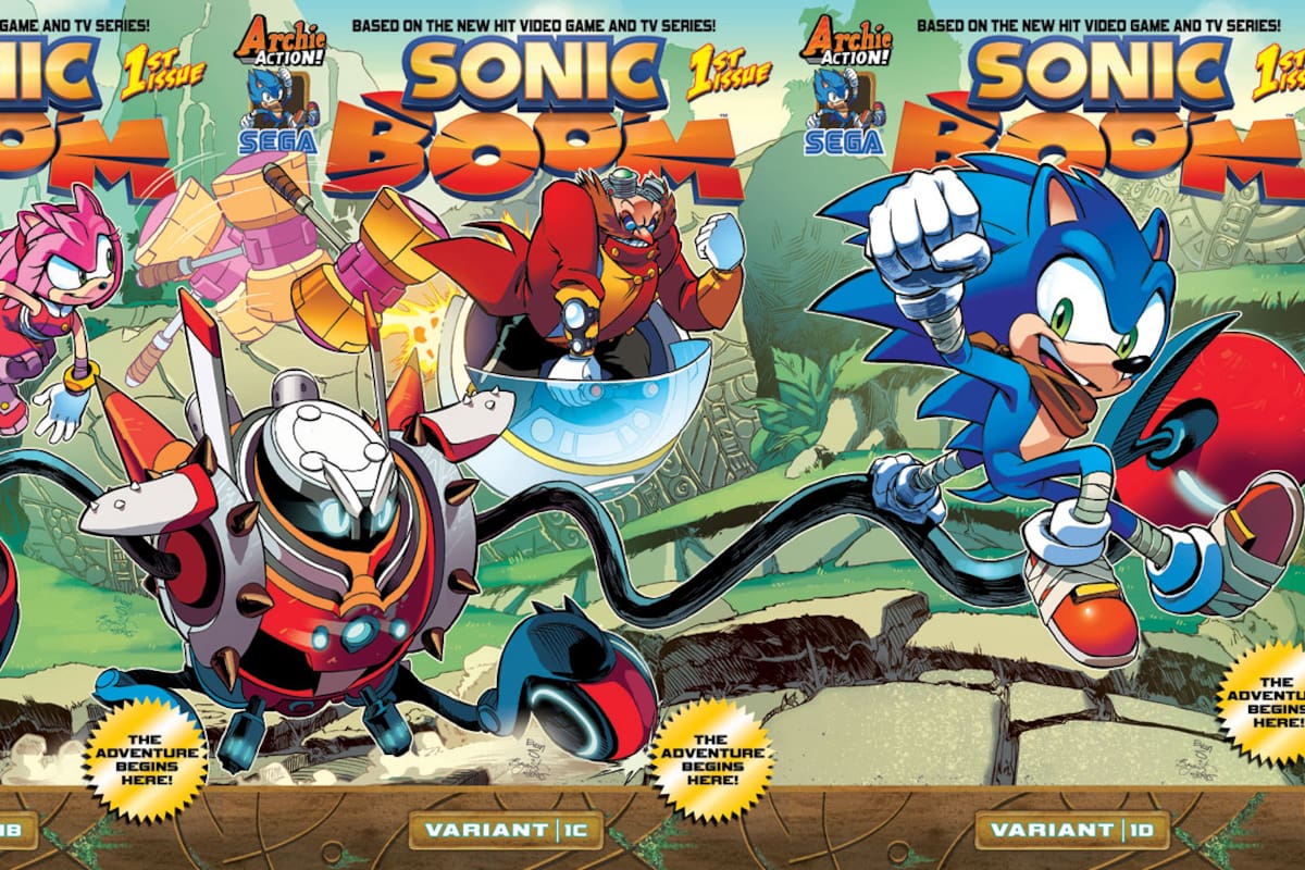 Sonic Boom tendrá una serie de cómics