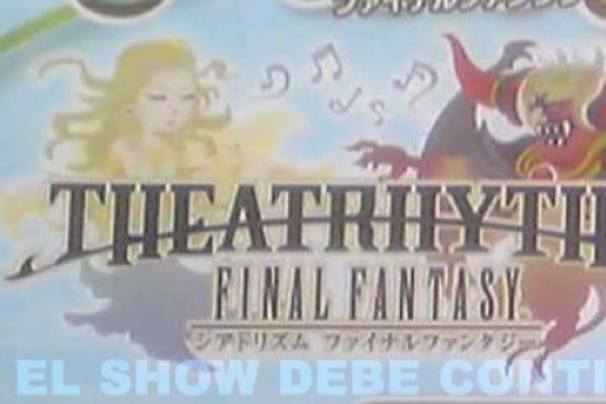 Theatrhytm: juego de ritmo de Final Fantasy