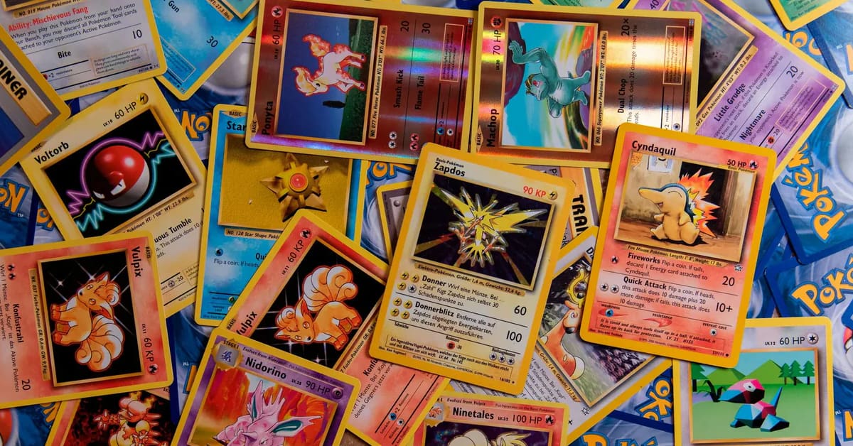 Crimenes cartas Pokémon TCG