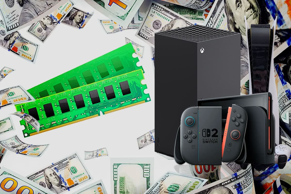 Consolas subirían de precio otra vez en 2027: fabricante de memoria advierte que habrá “precios mucho más altos” por la escasez de RAM