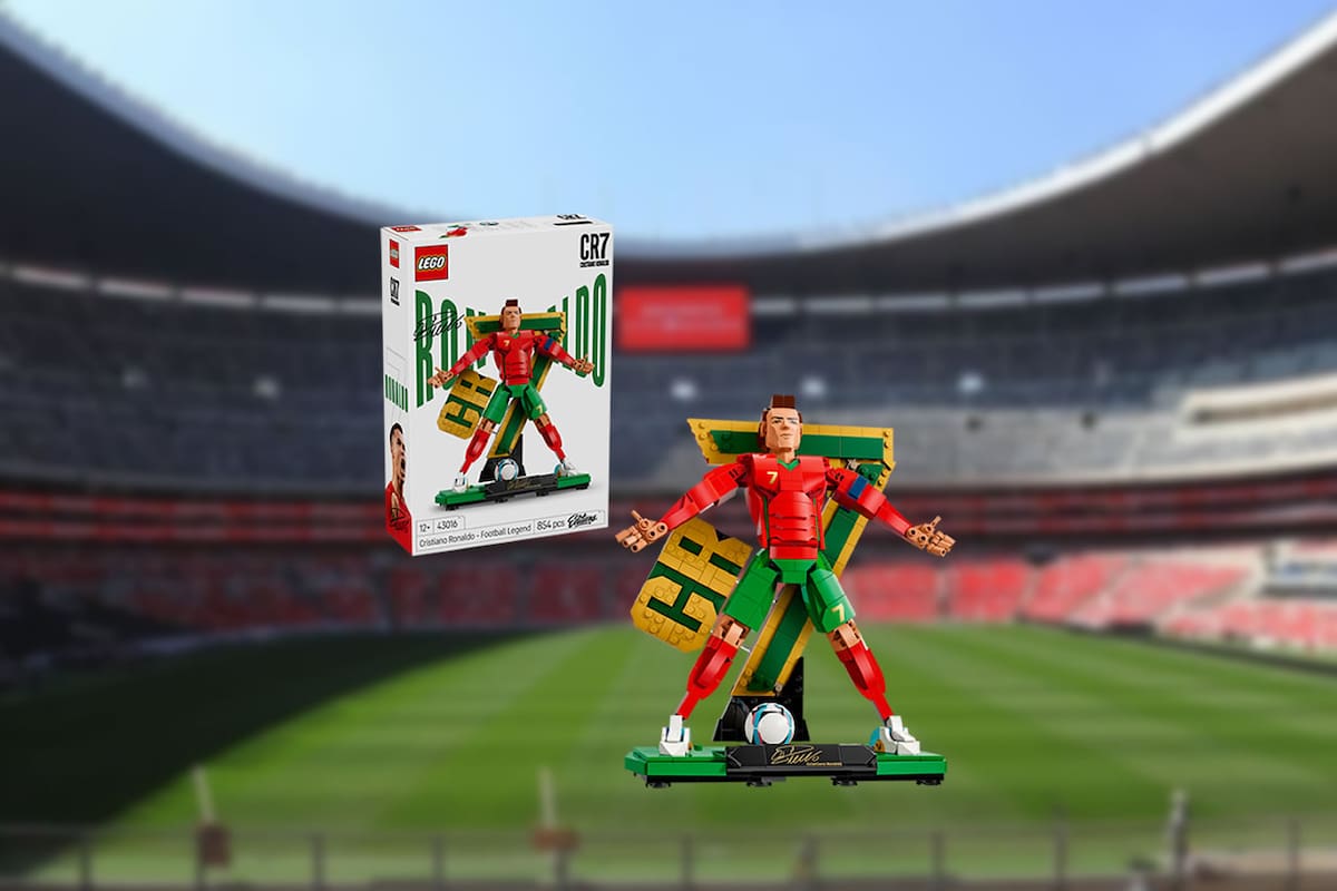 Aparta los sets de LEGO y vive la pasión futbolera con Cristiano Ronaldo, Lionel Messi, Kylian Mbappé y Vinícius Júnior