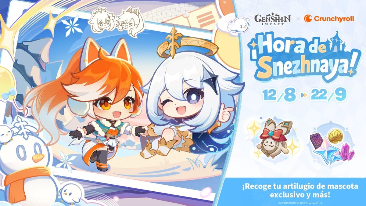 Crunchyroll y Genshin Impact
