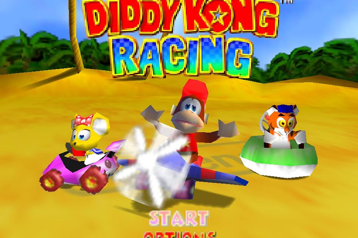 Checa el primer video de Diddy Kong Racing en Unreal Engine 4