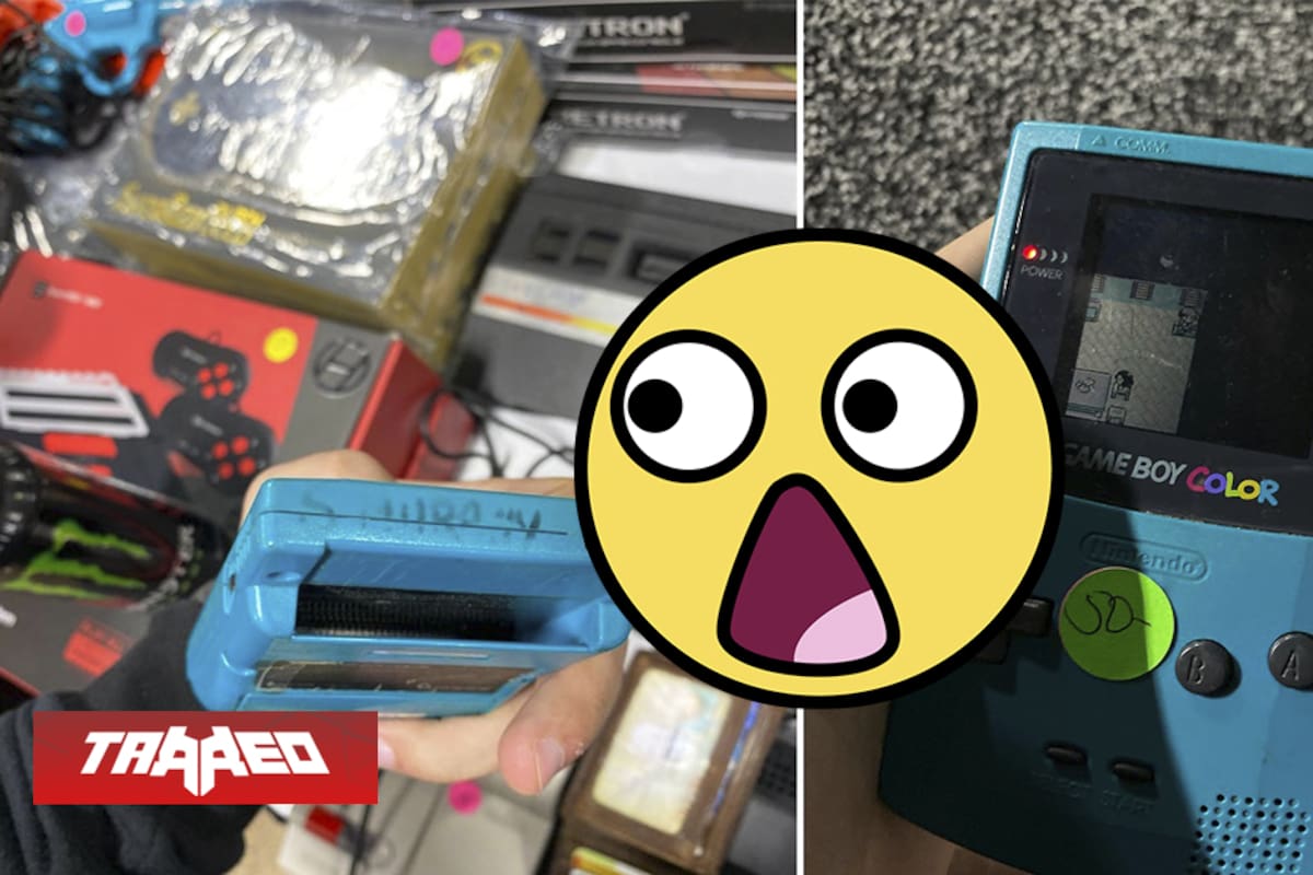 Gamer se re-encuentra con su Game Boy de la infancia después de 20 años mientras visitaba tienda de videojuegos