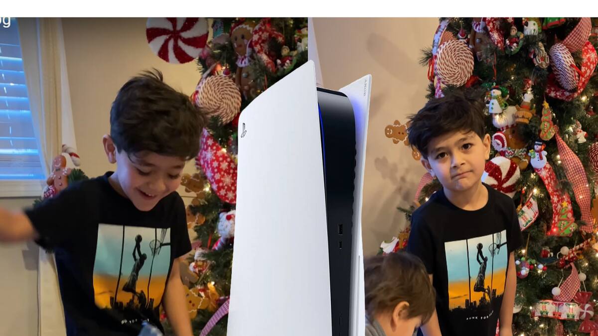 Cuando su padre dijo que se quedará con la consola de Sony, el infante cambió de opinión