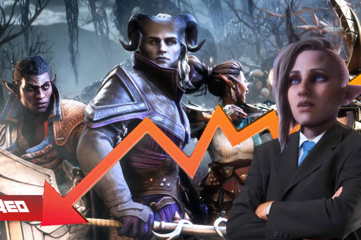 Dragon Age: The Veilguard no quiere decir cuántas copias ha vendido, mientras pierde el 90% de sus jugadores simultáneos en STEAM en un mes