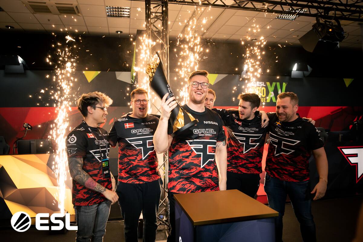 FaZe Clan vence en la ESL Pro League y alcanza la cima del ranking HLTV
