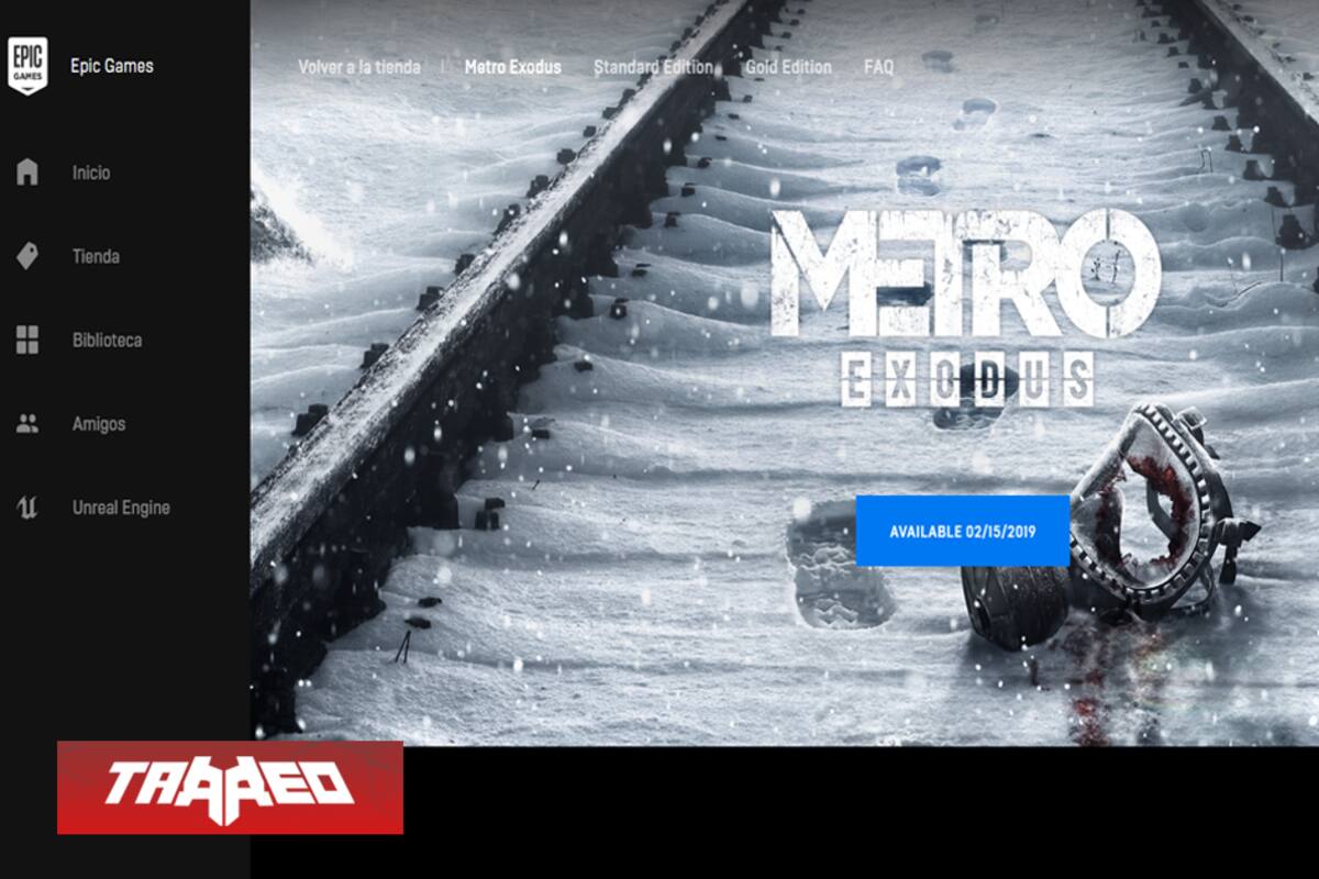 Metro Exodus será un exclusivo de Epic Games Store y no se estrenará en Steam