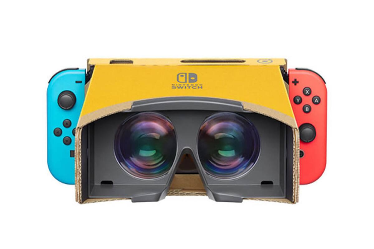 Checa como funciona el VR Kit de Nintendo Labo