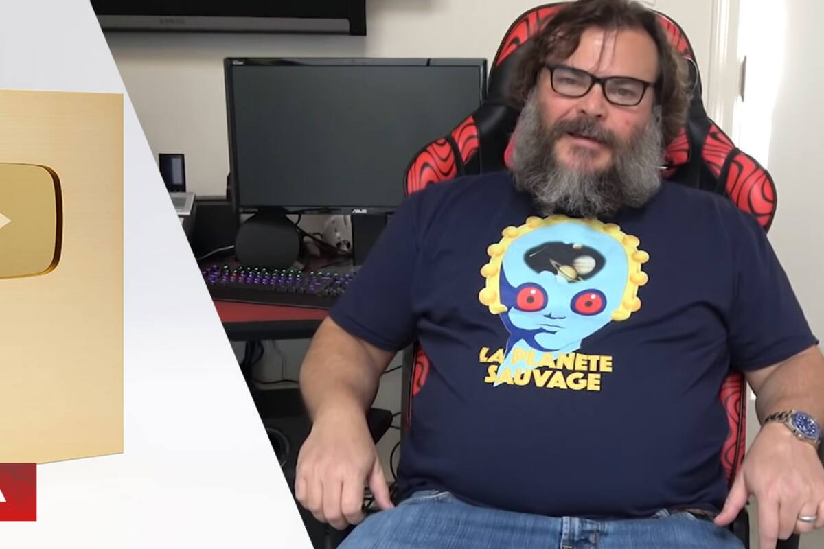 Jack Black alcanza un millón de suscriptores con tan solo un vídeo en Youtube