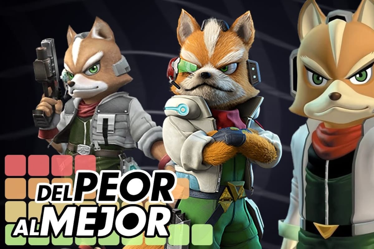 Juegos de STAR FOX ordenados Del Peor al Mejor