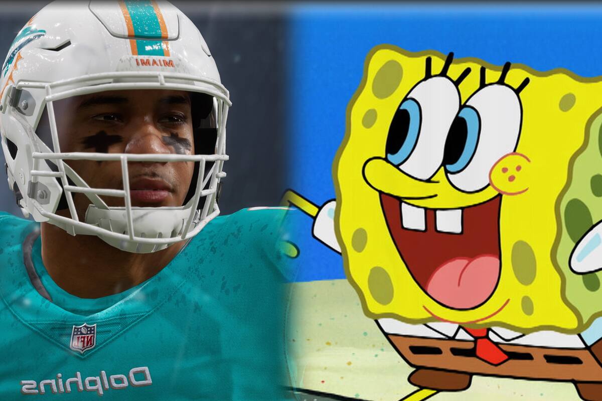 ¿Qué? Parece que Bob Esponja y Madden NFL 21 preparan una colaboración