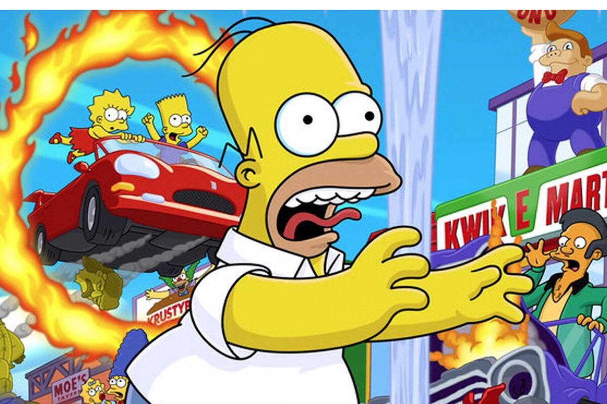 The Simpsons: Hit & Run 2 casi existe, pero se canceló por una razón que no creerás