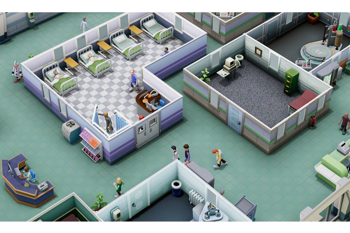 Curarás extrañas enfermedades en Two Point Hospital
