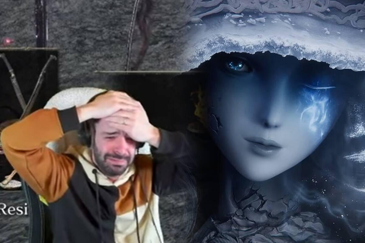 Streamer completa todos los soulsborne de FromSoftware sin recibir daño; llora de la emoción