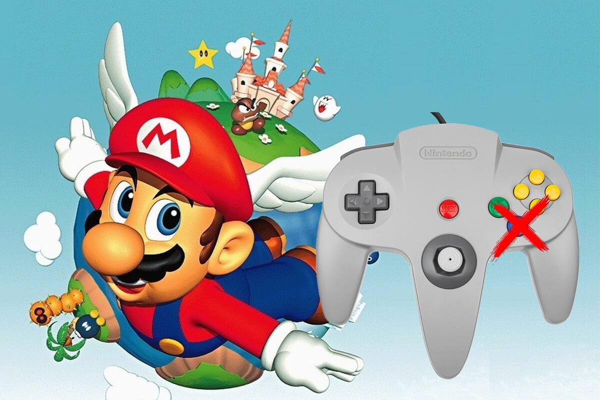 Jugador hace reto imposible y completa Super Mario 64 sin presionar el botón A