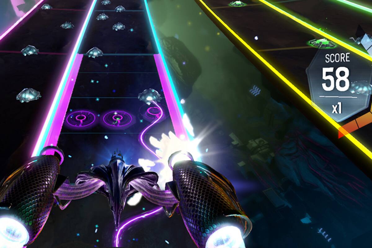 Mira 20 minutos del gameplay de Amplitude