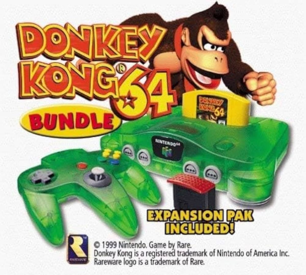 Donkey Kong 64 anuncio