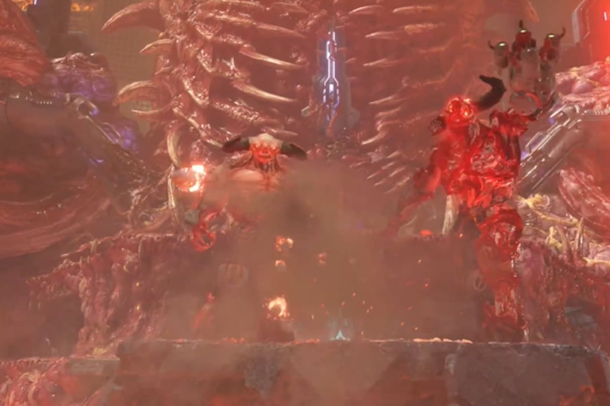 Doom Eternal - Tráiler Lanzamiento DLC "New Master Level: Super Gore Nest"