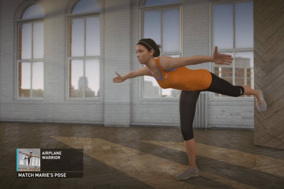 Nike+ Kinect Training: Marie Purvis y Alex Molden
