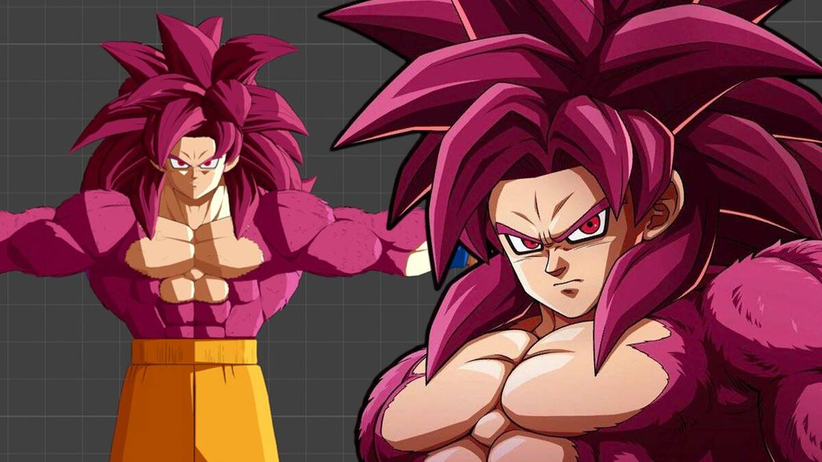 Dragon Ball FighterZ Goku SSJ4 Daima Mod