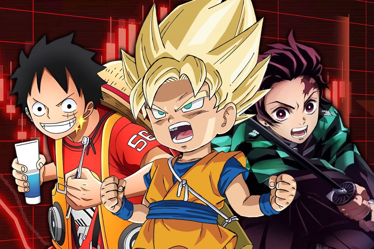 Dragon Ball Daima, One Piece y Demon Slayer se estrenan en TV abierta, pero son un fracaso y alcanzan niveles de audiencia mediocres