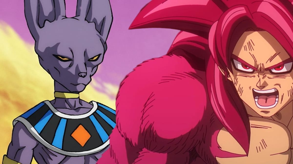 Dragon Ball Super Beerus Goku Super Saiyajin 4 vs Bills