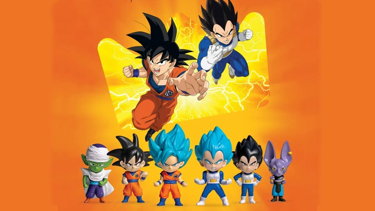 Dragon Ball Super juguetes coleccionables Burger King