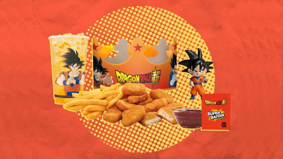 Dragon Ball Super x Burger King Menú especial